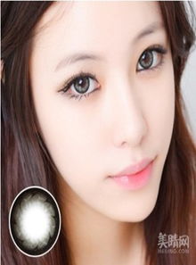 探索多米拉人鱼系列美瞳 韩式灰色魅影